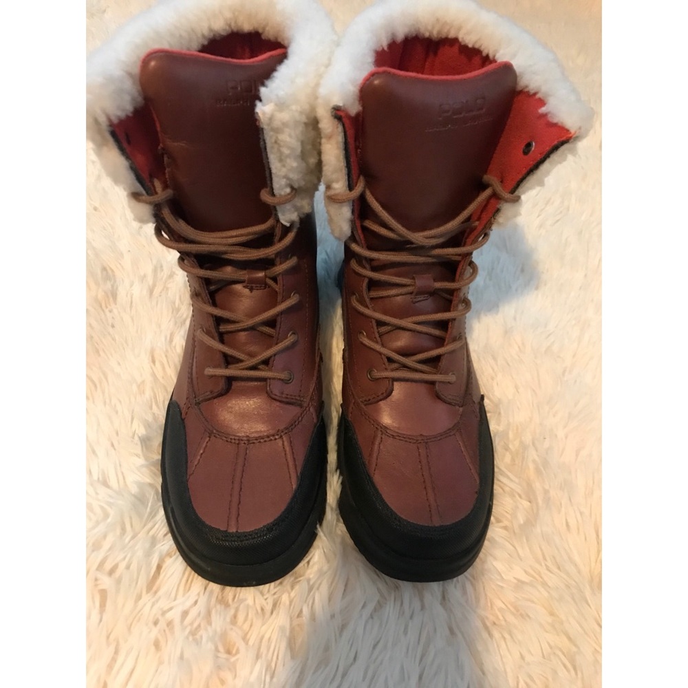 Polo 🏇🏽by Ralph Lauren Fur Boots